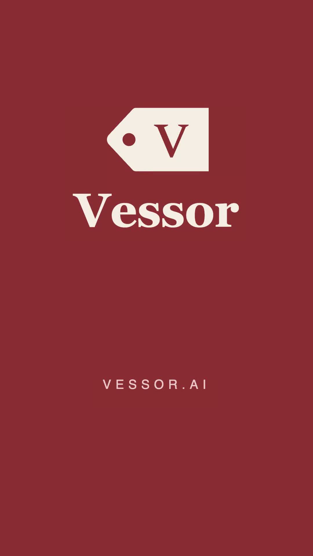 Vessor running a resale shop: reading an item photo and drafting its listing